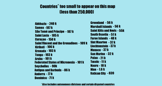 Illustration for article titled What The World Would Look Like If Countries Were Scaled By Population